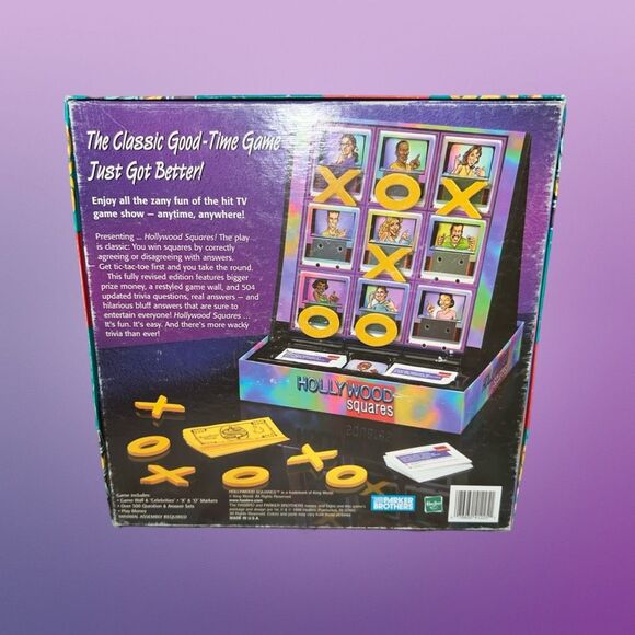 Vintage 1999 Hollywood Squares Game by Parker Brothers from TV Show - Picture 8 of 8